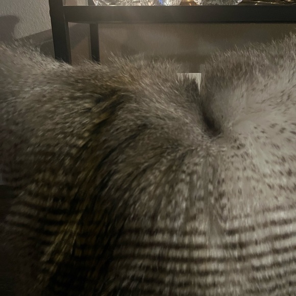 Luxurious Faux Fur Pillow D.V KAP home retails 200$ - Picture 3 of 5